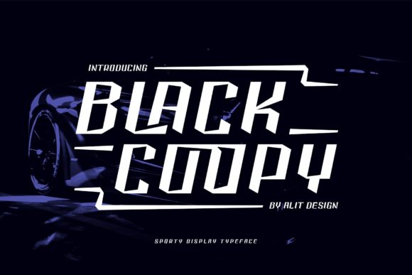 Black Coopy: A Bold Font for Dynamic Editorial Design