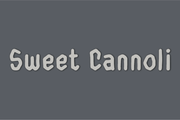 Boost Your Campaign with Sweet Cannoli Font