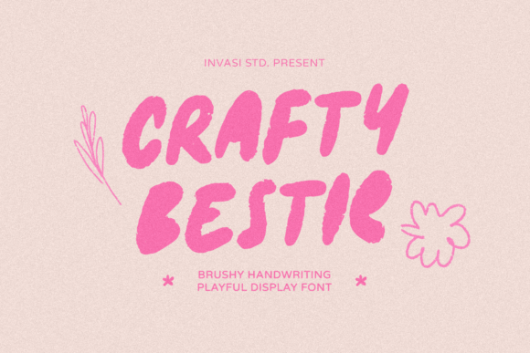 Bring Charm to Your Crafts with Crafty Bestie Font