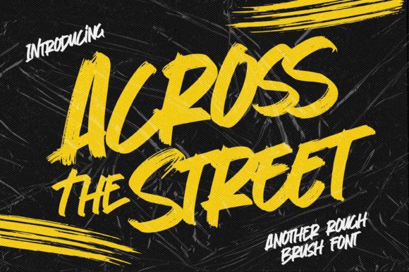 Captivate Your Audience with Across the Street Font