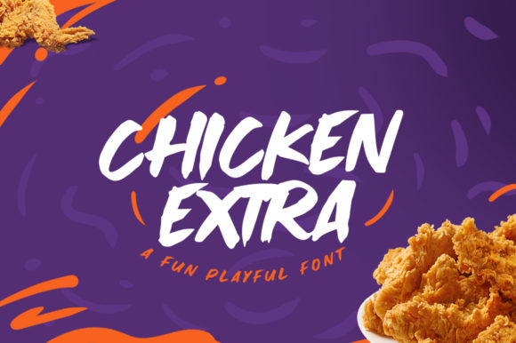 Chicken Extra: A Playful Display Font for Creative Web Designs