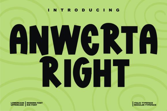 Creating a Bold Brand with Anwerta Right Font