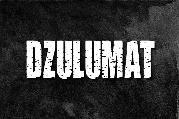 Creating a Spine-Chilling Brand with Dzulumat Font