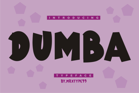 Discover Dumba: A Bold and Cool Display Font