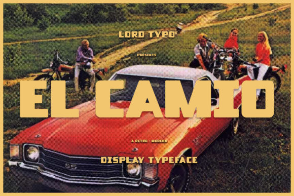 El Camio: A Versatile Display Font for Bold Branding
