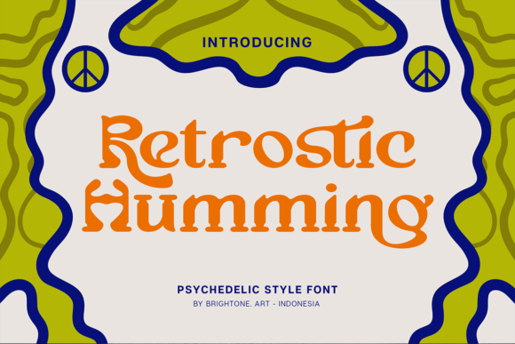 Enhance Your Brand with Retrostic Humming Font