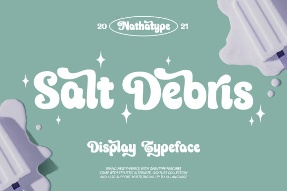 Enhance Your Brand with Salt Debris: A Bold Display Font