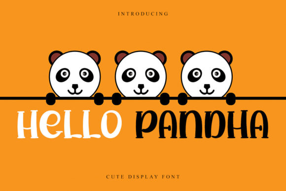 Explore Hello Pandha: A Chic and Trendy Display Font