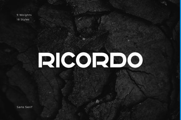 Explore Ricordo: A Modern Display Font for Bold Branding