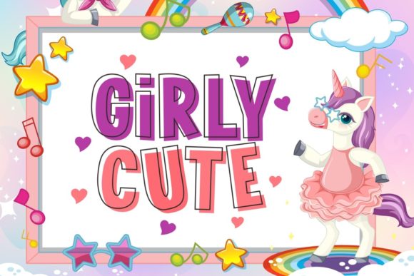 Girly Cute: A Whimsical Touch for Your Brand