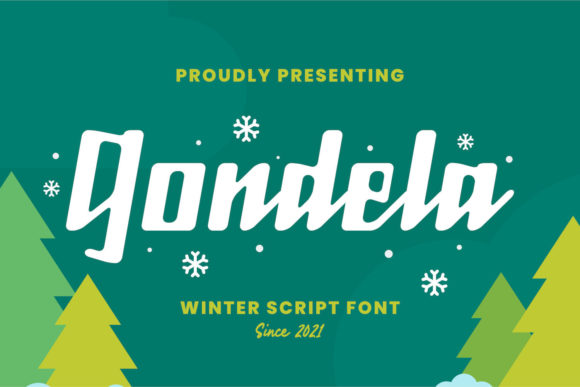 Gondela: Elevate Your Editorial Design with This Unique Display Font