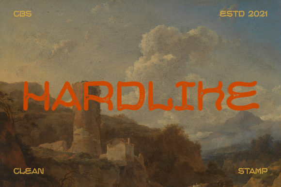 Hardlike: The Bold Display Font for Eye-Catching Campaigns
