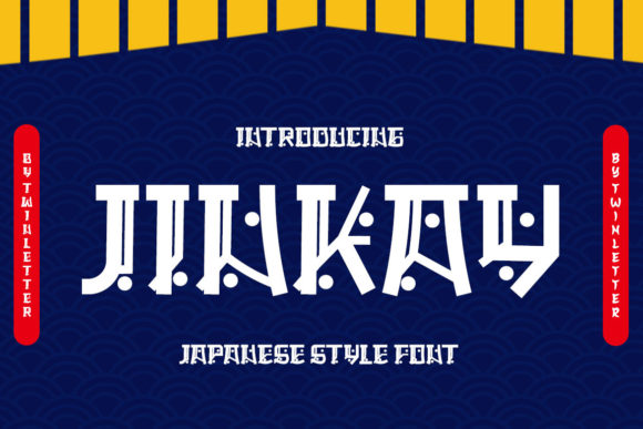 Jinkay Faux Japanese: A Display Font for Creative Web Design