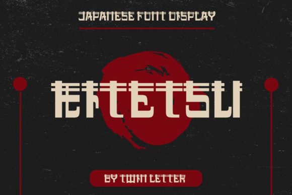 Kitetsu: A Bold and Energetic Typeface
