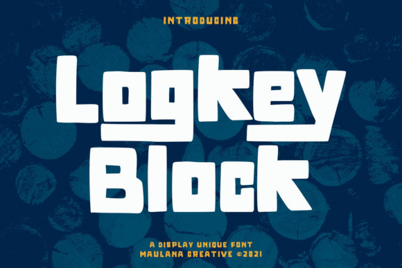 Logkey Block: A Unique Display Font for Eye-Catching Brand Content