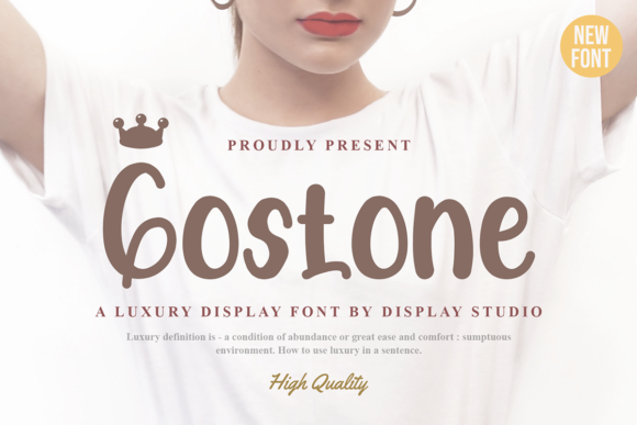 Transform Your Handmade Creations with Gostone Font