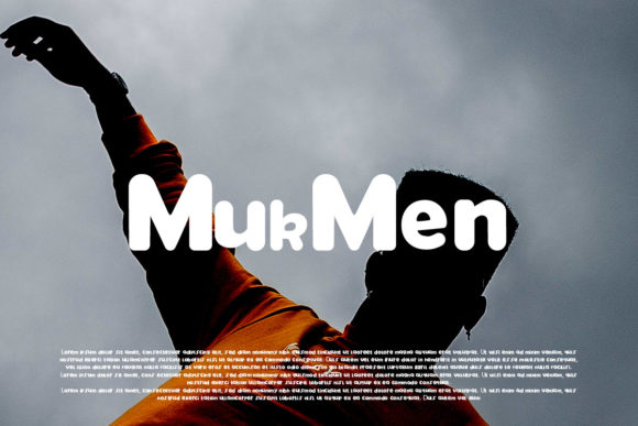 Unleash Creativity with Mukmen: A Bold Display Font for Marketers