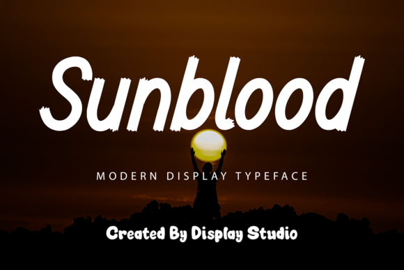 Unlock Creativity with Sunblood: A Modern Display Font