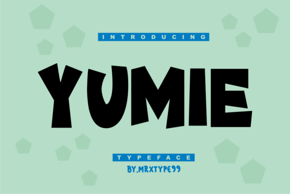 Yumie: A Bold and Engaging Font for Editorial Design