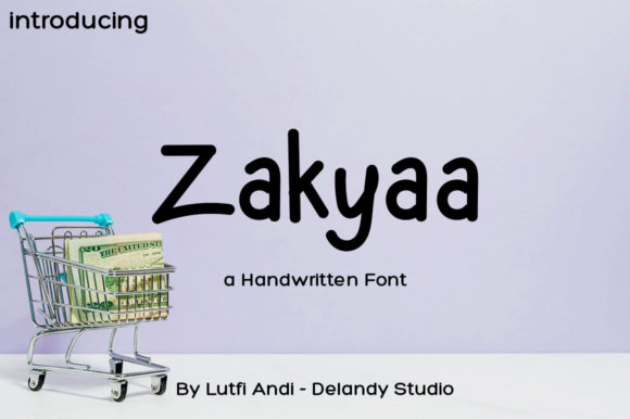 Zakyaa: A Charming Comic-Style Font for Editorial Design